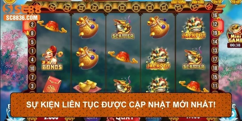 Sự kiện liên tục được cập nhật mới nhất